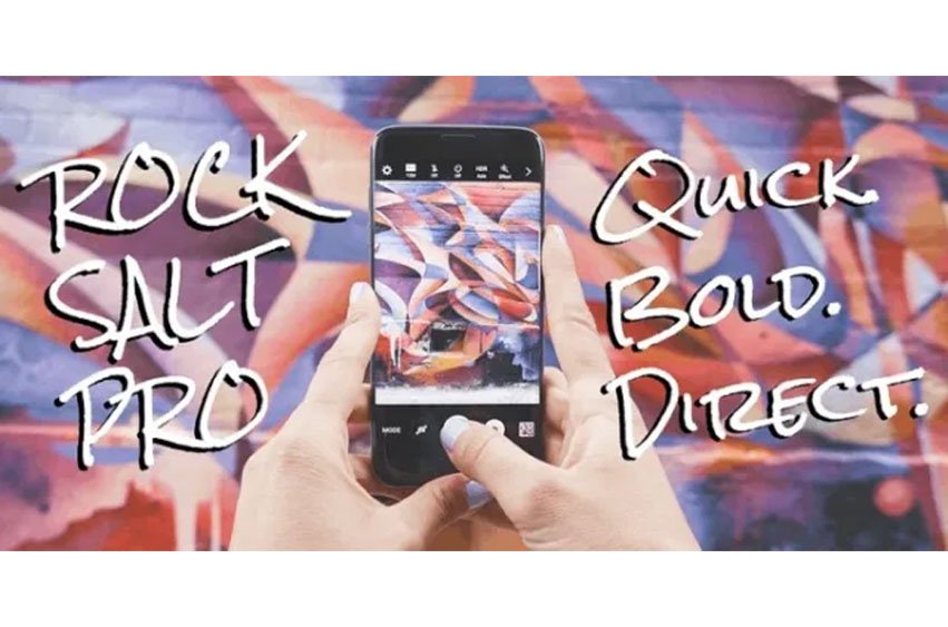 Rock Salt Pro Font