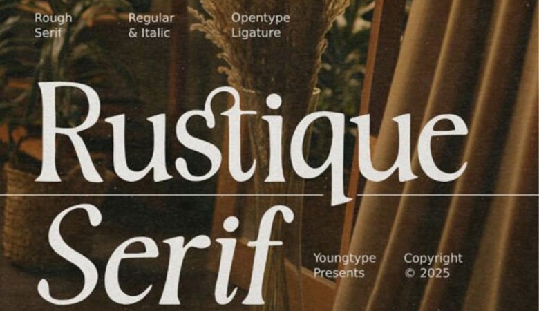 Rustique Serif Font