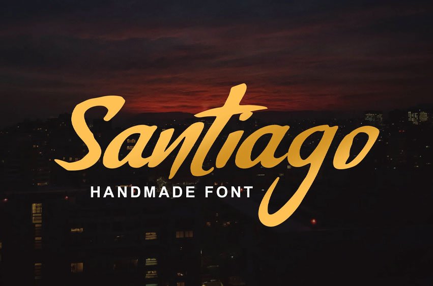 Santiago Handmade Font