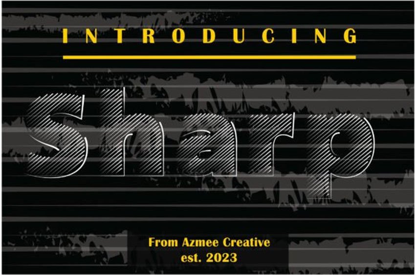 Sharp Font