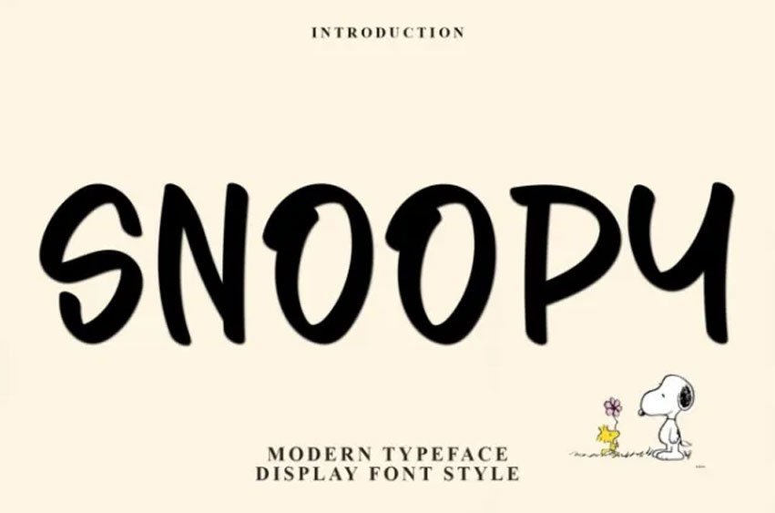Snoopy Font