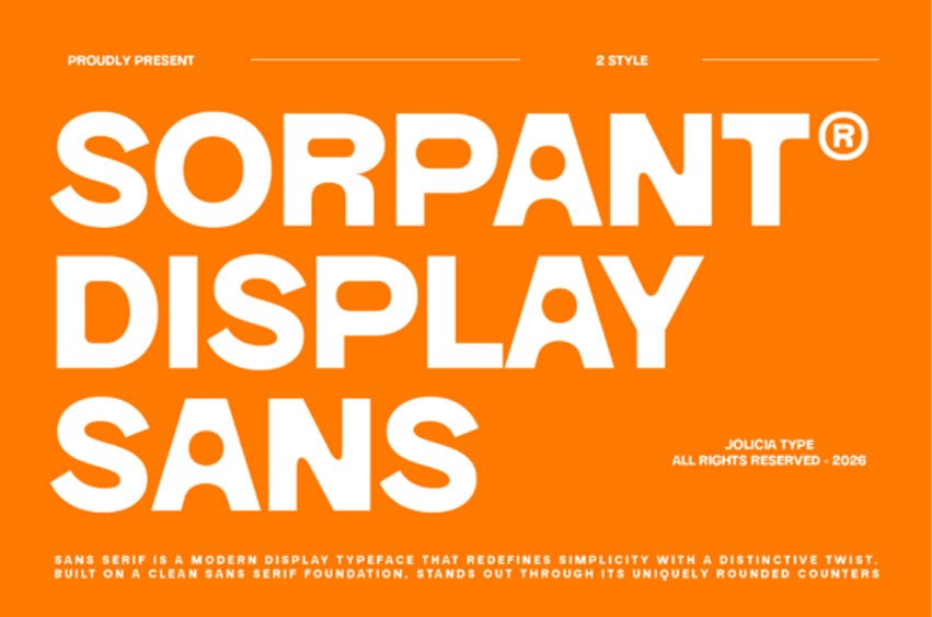 Sorpant Font