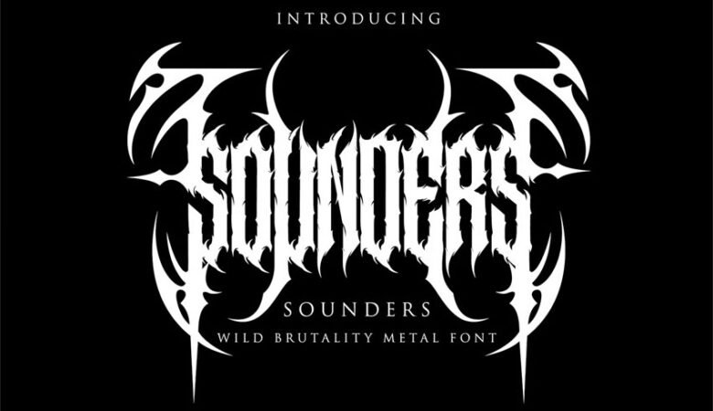 Sounders Font