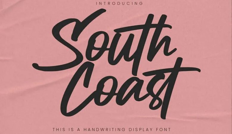 South Coast Handwritting Font