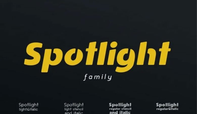 Spotlight Font