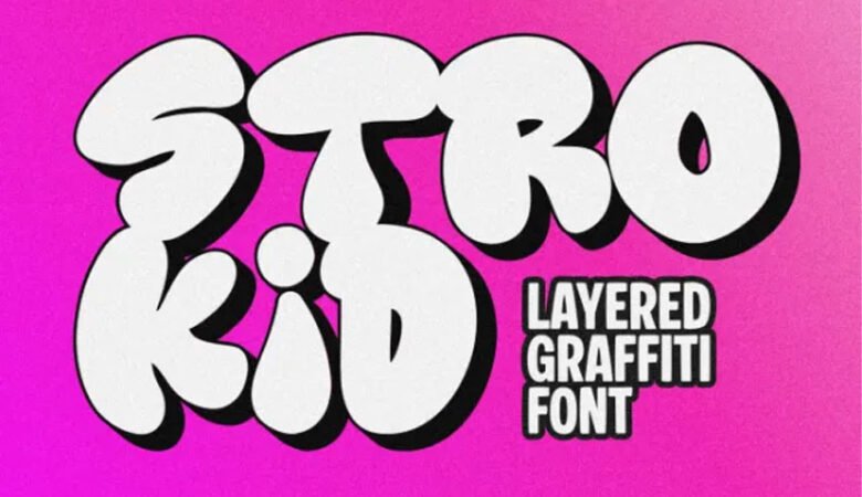 Strokid Graffiti Font