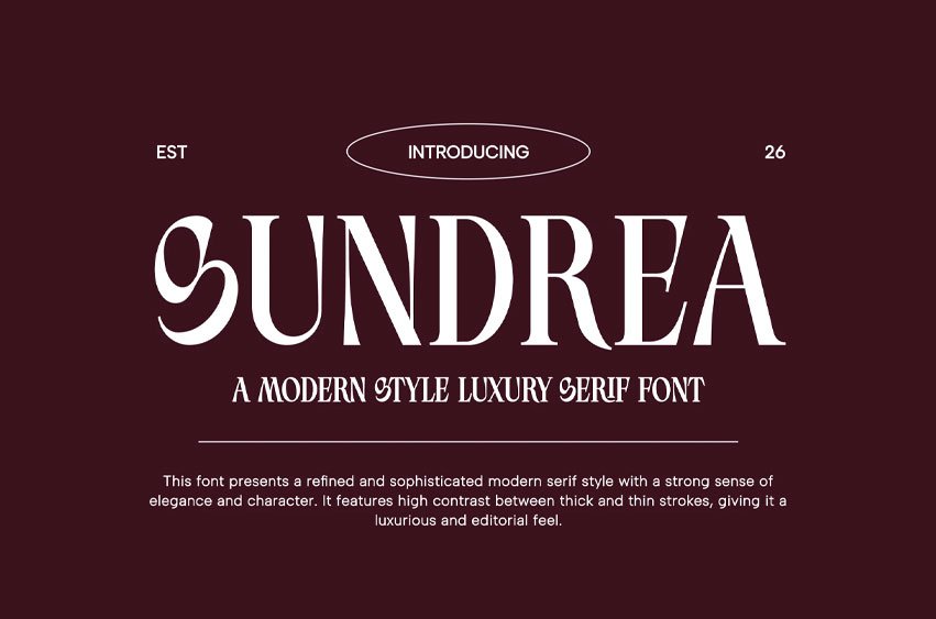 Sundrea Font