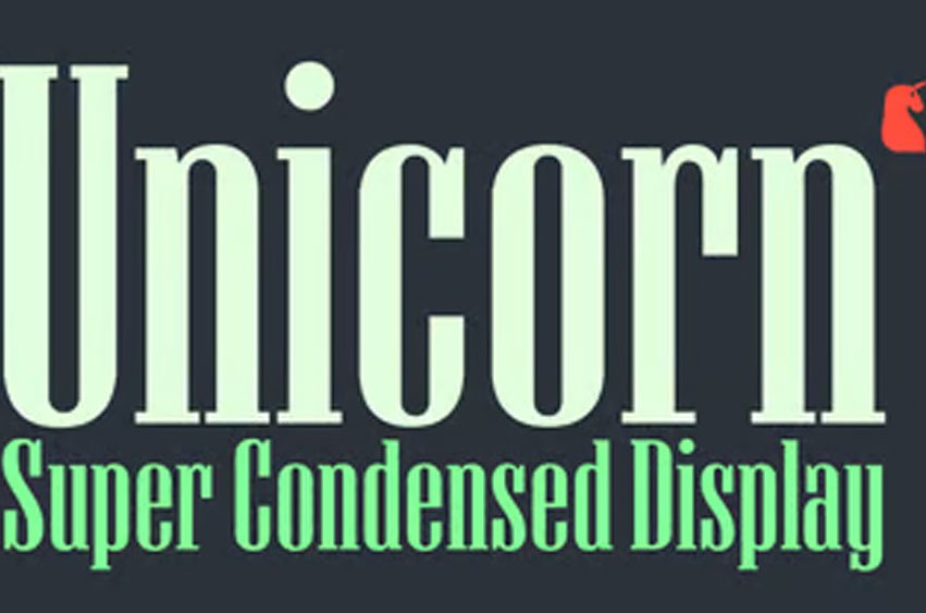 Unicorn Font