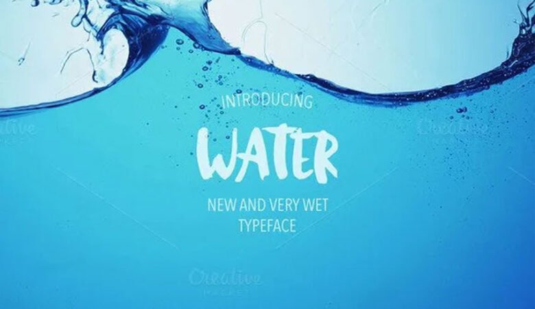 Water Font