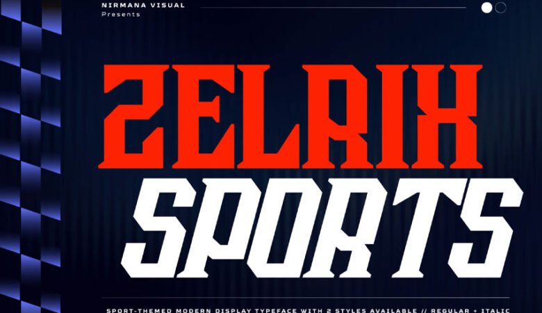 Zelrix Sports Font