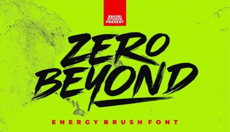 Zero Beyond Font