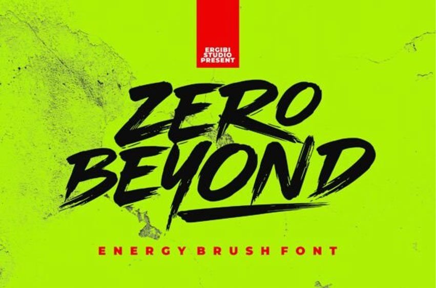 Zero Beyond Font