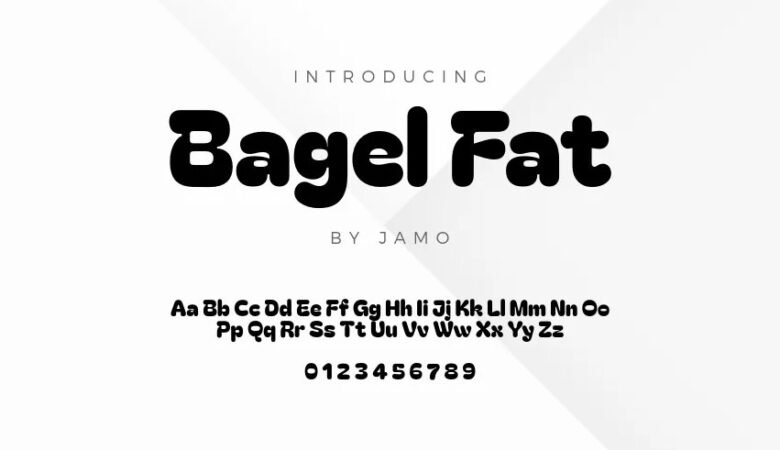 Bagel Fat Font