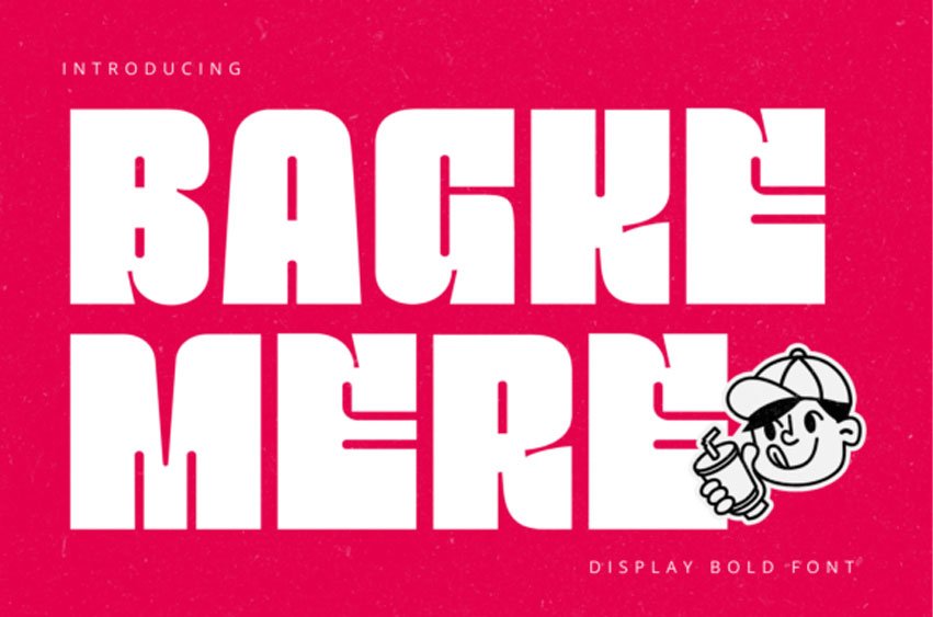 Bagke Mere Font