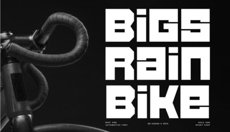 Bigsrain Bike Font