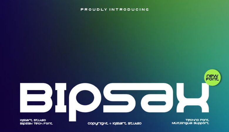 Bipsax Font