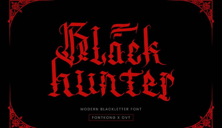 Blackhunter Font