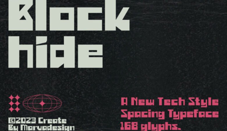 Blockhide Font