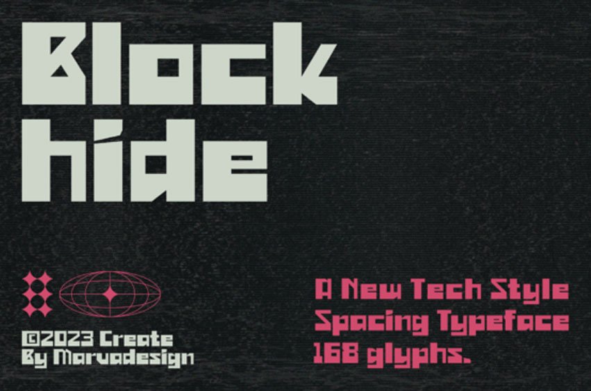 Blockhide Font