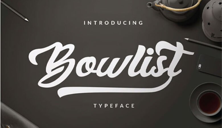 Bowlist Font