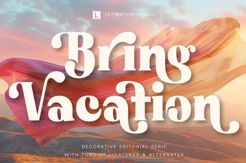 Bring Vacation Font