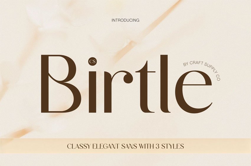 CS Birtle Font