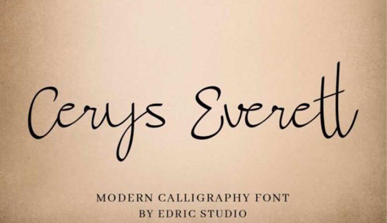 Cerys Everett Font