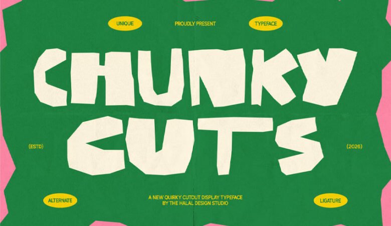 Chunky Cuts Font