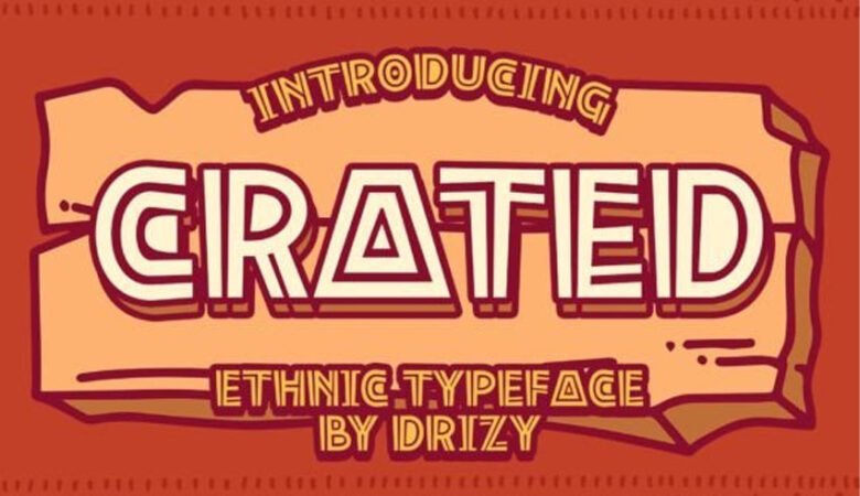 Crated Font