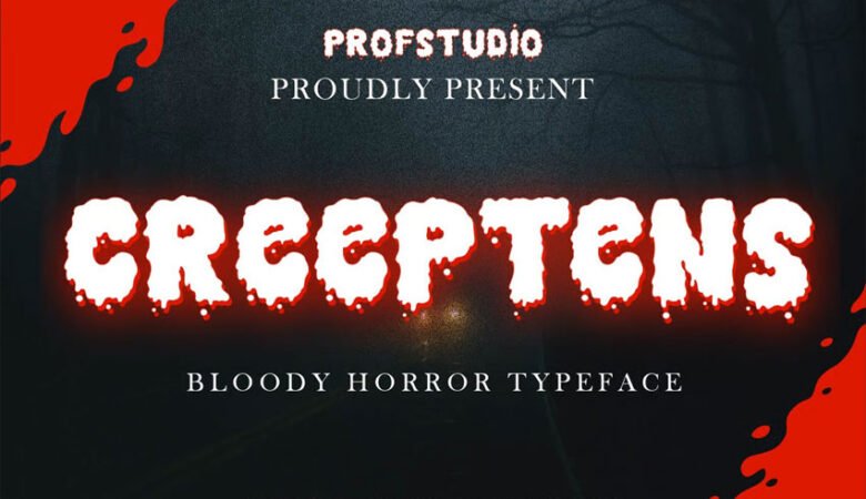 Creeptens Font