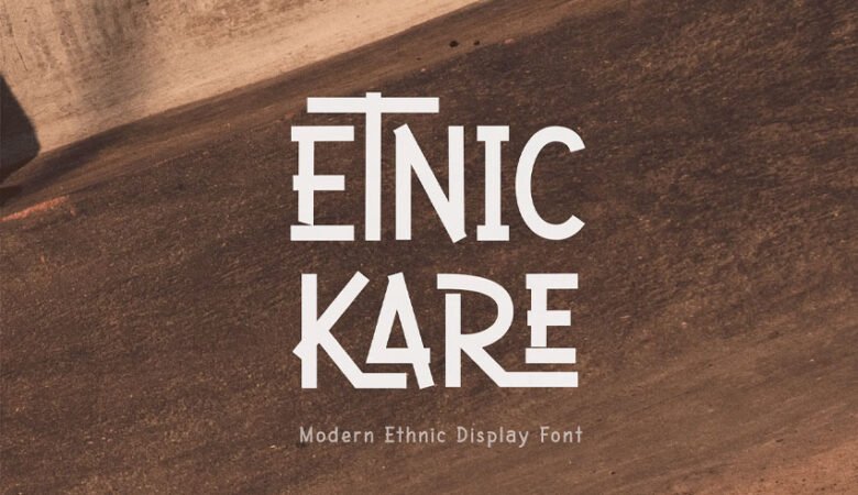 Etnic Kare Font
