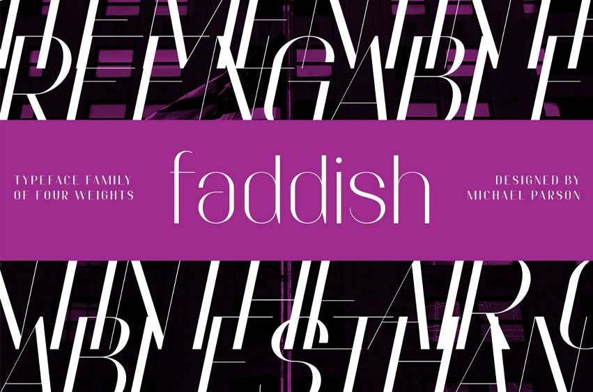 Faddish Font