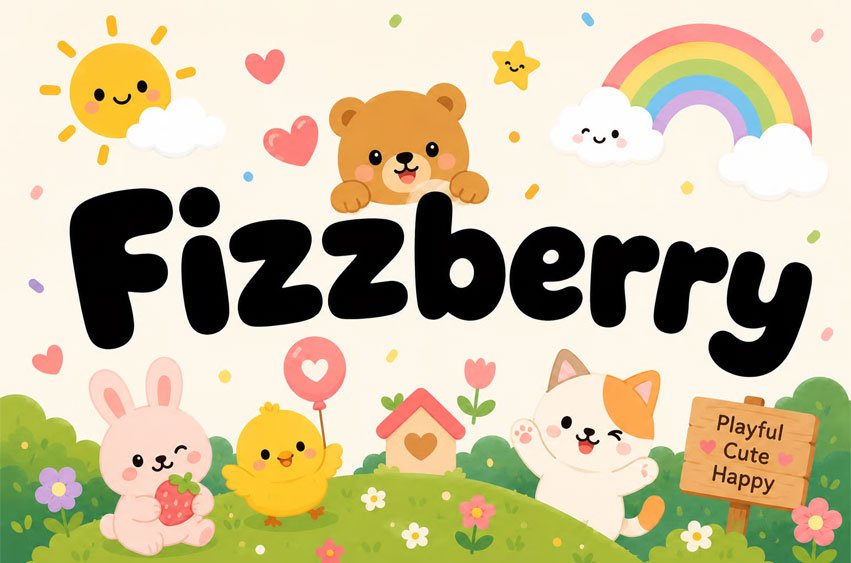 Fizzberry Font