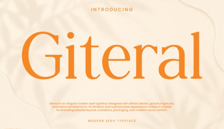 Giteral Font