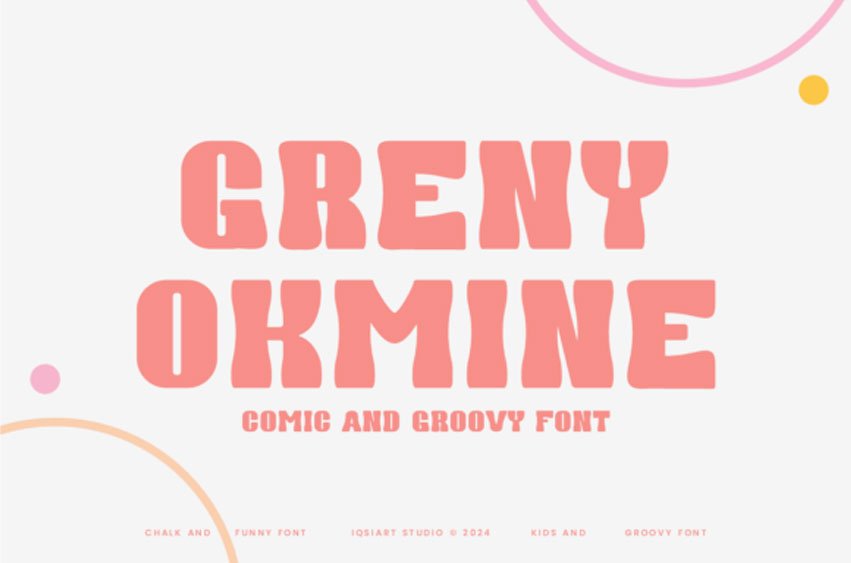 Greny Okmine Font