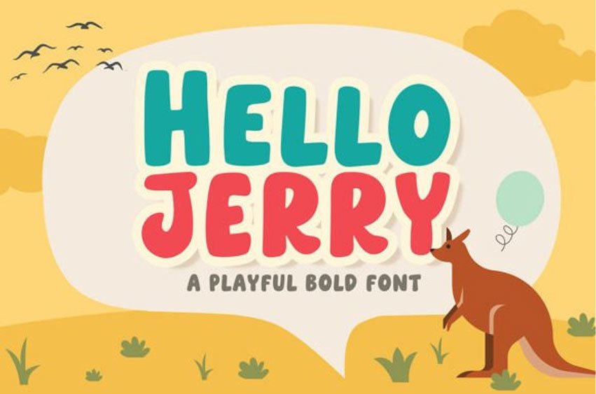 Hello Jerry Font