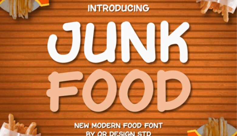 Junk Food Font