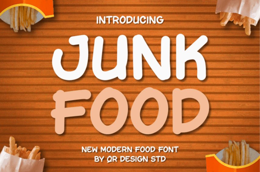Junk Food Font