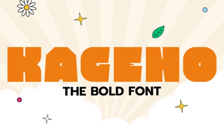Kageno Bold Font