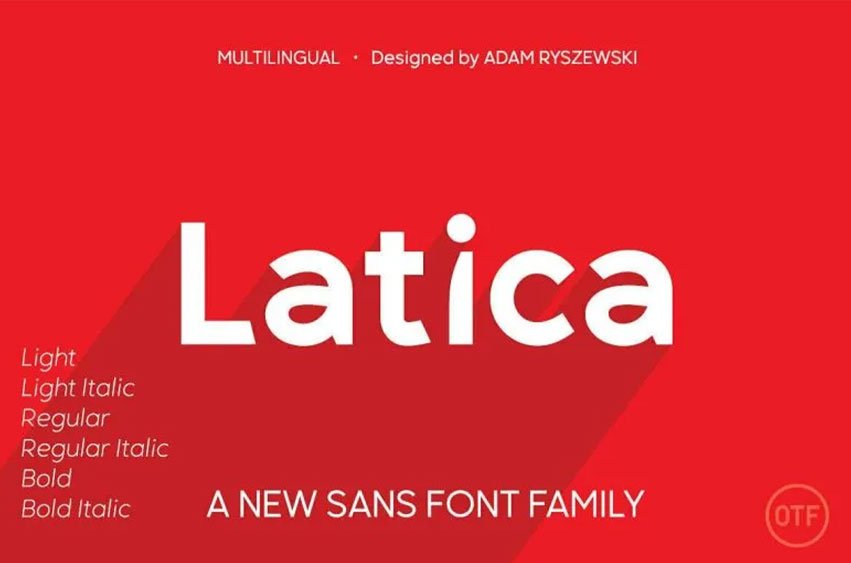 Latica Font