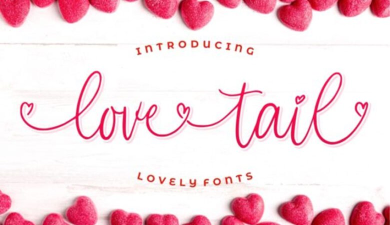 Love Tail Font
