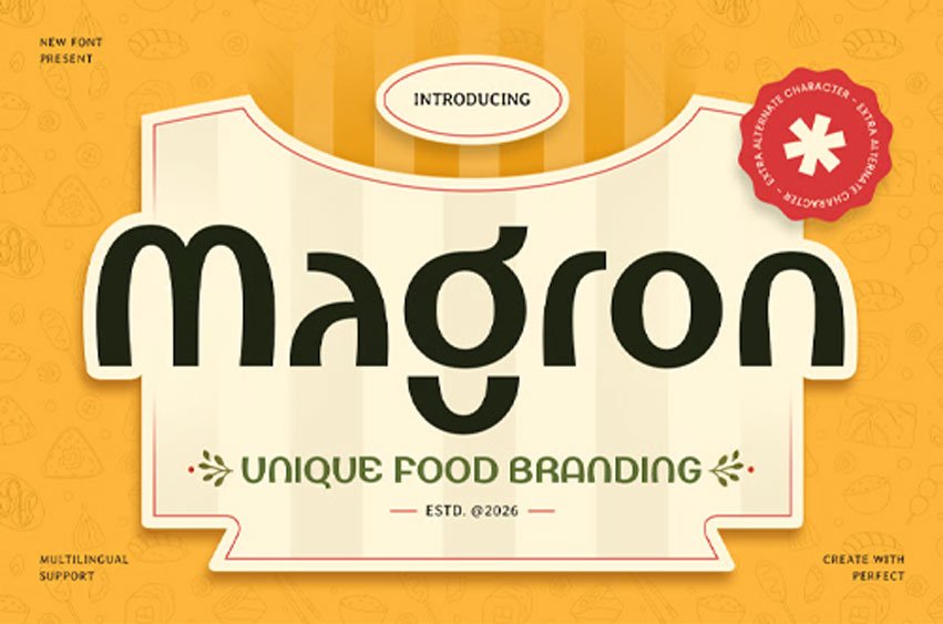 Magron Font