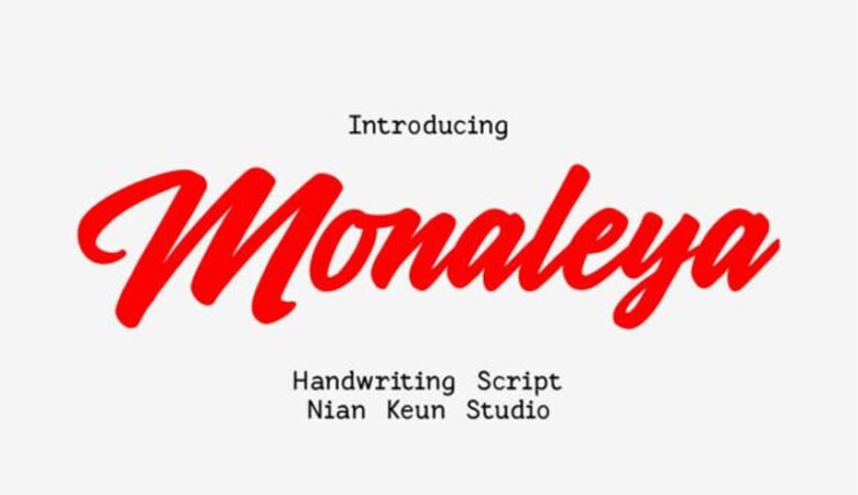 Monaleya Font