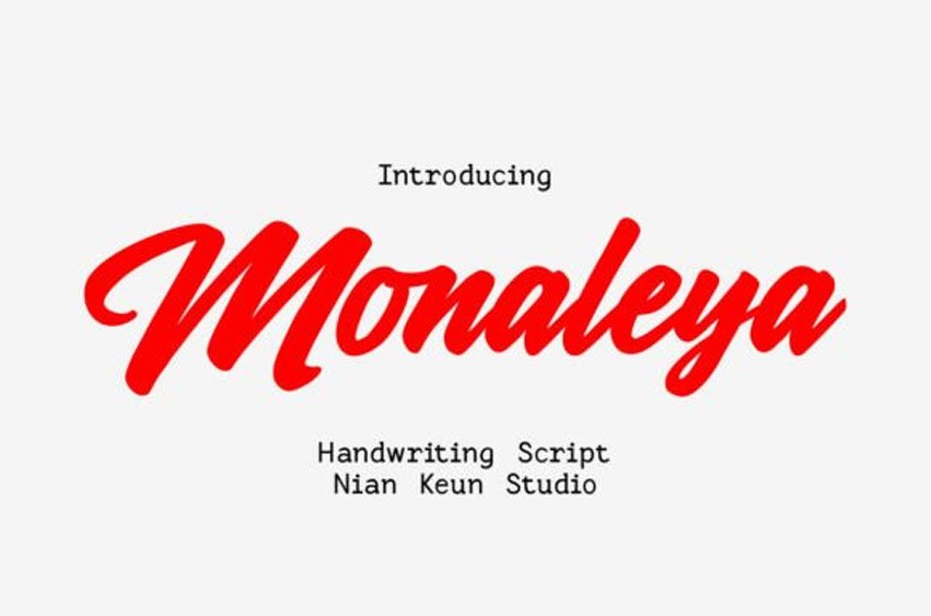 Monaleya Font