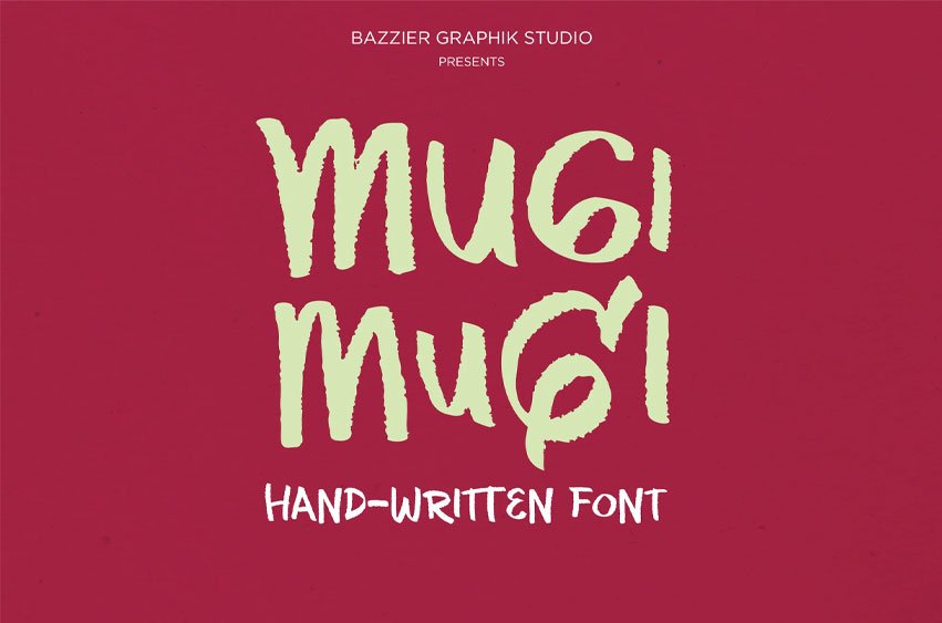Mugi Mugi Font