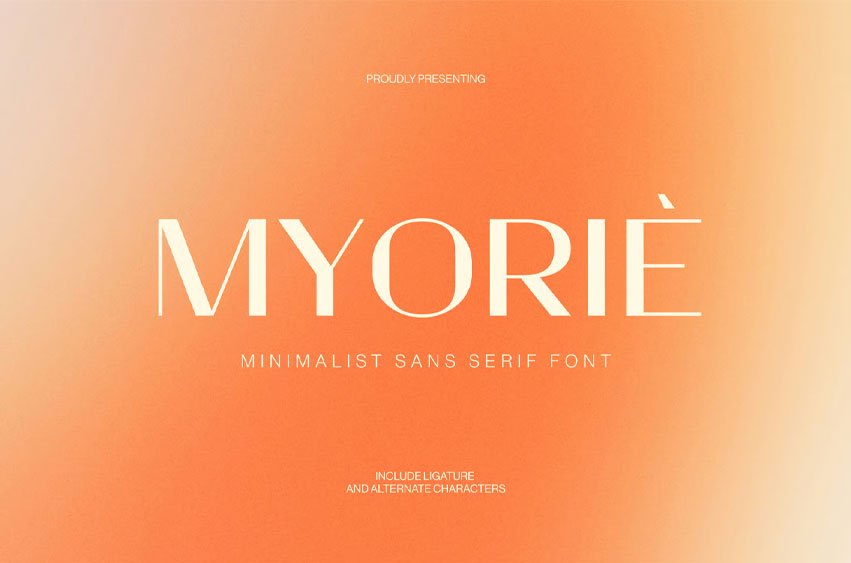 Myorie Font