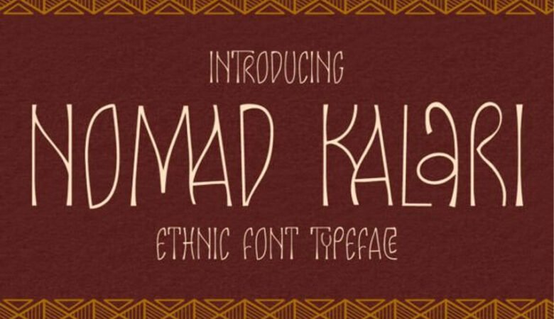 Nomad Kalari Font