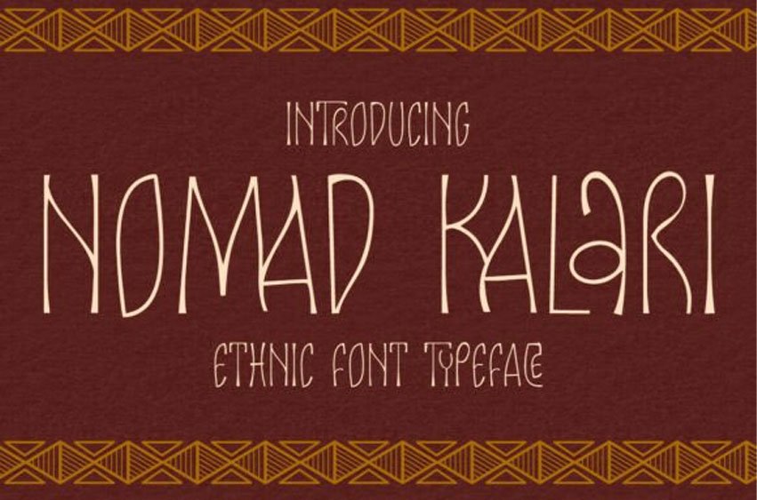 Nomad Kalari Font