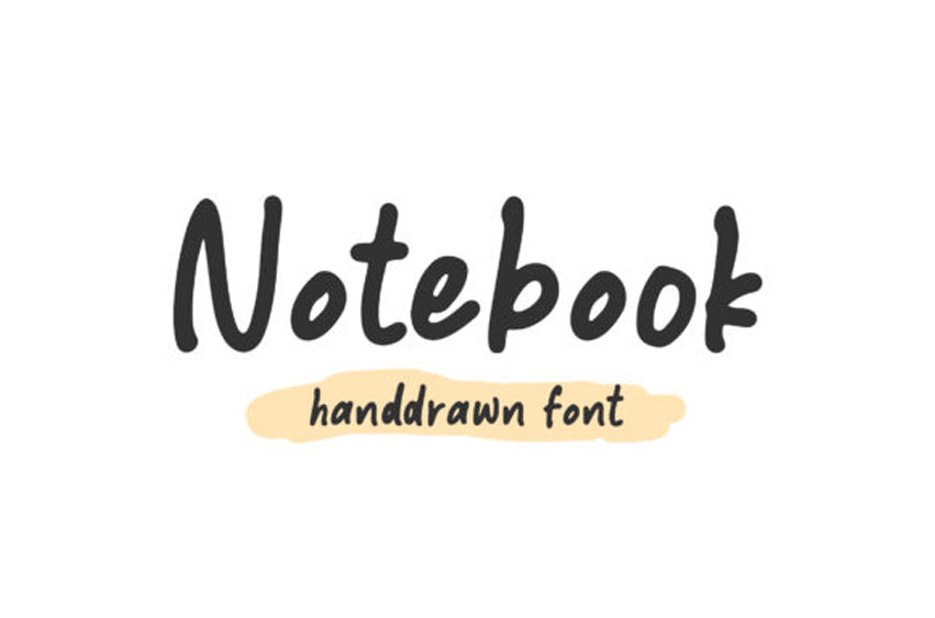 Notebook Font