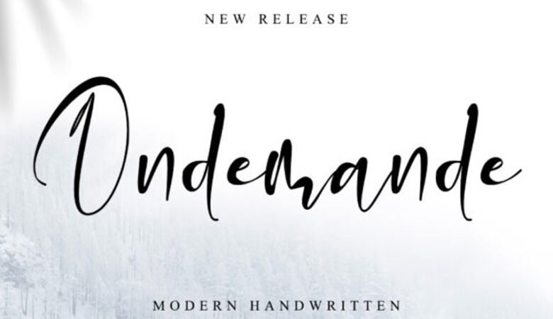 Ondemande Font